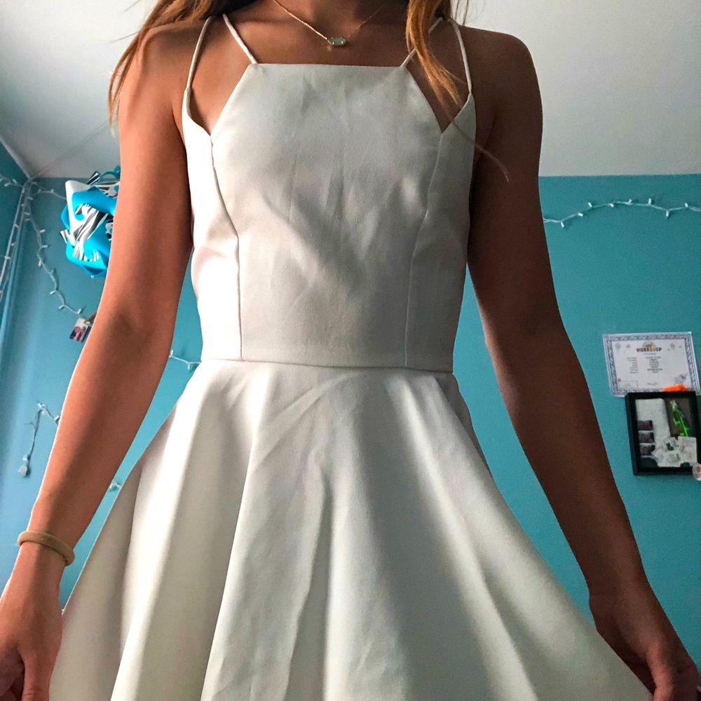 White Homecoming Dress